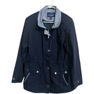Mackintosh Mens Navy blue rain jacket Large